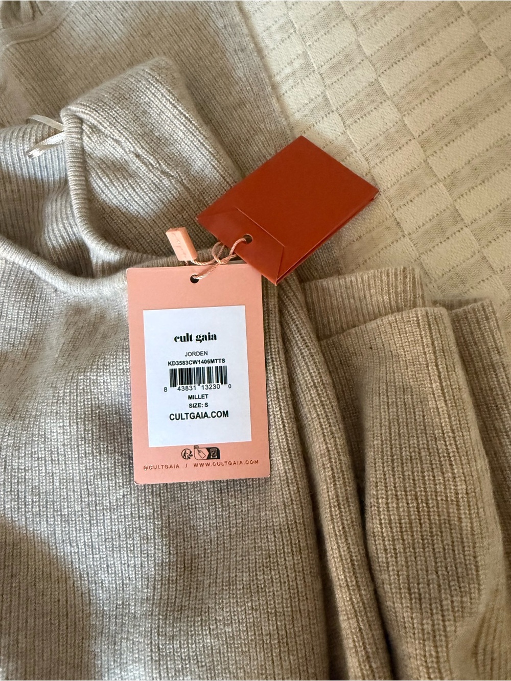 NWT Cult Gaia Jorden Knit Dress - Picture 5 of 5